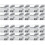 1200Pièces Pads Jetables Argent Pour Retrait Efficace Vernis 1