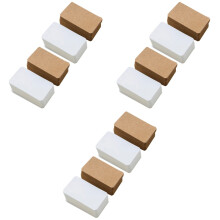 12Paquets Cartes Mini Porte-Notes En Kraft Assorti Pour