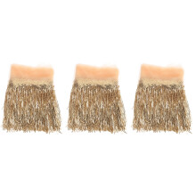 3Pièces Jupe Beige Paillettes Pour Danse Orientale Accessoire Danseuse