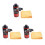 3Pièces Cire Spray Auto Nano-Coating Brillance Séchage Rapide Assorti 1