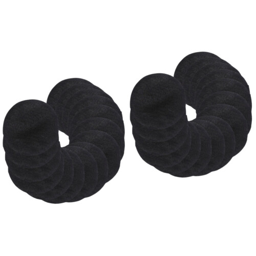 40Pièces Protection Encens Coton Ignifuge Noir