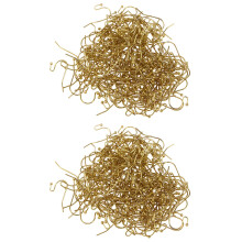 400Pièces Supports Boucles Dorés Pour Bijoux Faciles À Utiliser