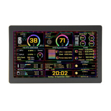 Schermo secondario da 5 pollici di tipo C per computer CPU GPU Hardware Monitor LCD Display secondario espandibile