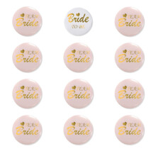 Modisches Brautaccessoire, stilvolle Anstecker für die zukünftige Braut, Accessoires für Brautjungfern, Junggesellinnenabschiede und