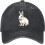 Baseballkappe mit Tiermuster – Verstellbares Polyester – 1
