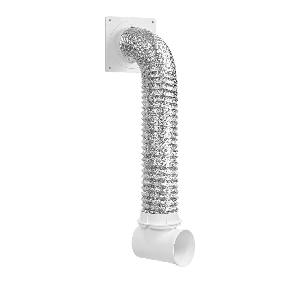 Aluminum Dryer Vent Hose 90 Elbow With Foil Tape 939152592487