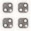 4Pièces Strass Protection Téléphone 4