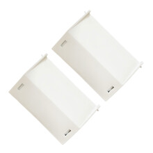 Conjunto de 2 peças para porta de skimmer de piscina, comporta de piscina com válvula de retenção, substituição para modelo 1091LX