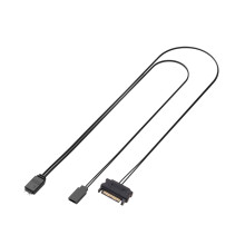 Cabos de extensão ARGB5V3Pin, adaptadores, divisores de hub para ventoinhas, conectores para placas-mãe.