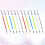 24Pièces Cordes Élastiques Retractables Couleurs Assorties Pour 10