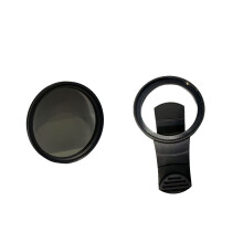 Polarisatiefilter voor smartphones - Vermindert schittering, elimineert reflecties op lenzen, verbetert de ware kleurweergave, universeel clip-on