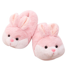 Toddler Kids Baby Warm Shoes Boys Girls Cartoon Soft Soled Slippers