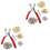 2Ensembles Ensemble Outils Œillets Métal Multi Matériaux Pour Projets DIY 1