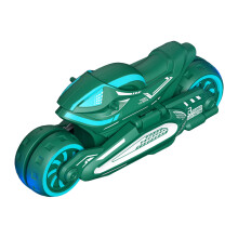3-in-1 Transforming Motorcycle Toy, Friction-Powered Drift Car, Deformable Slide Vehicle, No Battery Needed, Portable & Compatible with Creative Play