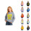 Sweat-shirt à capuche pour garçon, imprimé graphique, pull décontracté avec 1