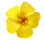 Presilha de cabelo com flor, elegante e simulada, 1 unidade. 1