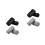 8Pièces Housses Silicone Microphone Main Antiroulis Assortis 1