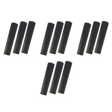 12Pièces Anches Clarinettes Résine Noires Accessoires Durables Pro