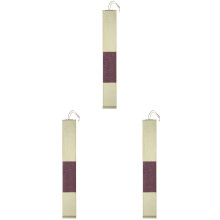 3Pièces Rouleaux Chinois Violets Pour Pratique Décoration Murale