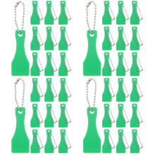 80Pièces Gratteur Clé Plastique Vert Pour Tickets De Loterie