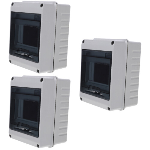 3Pièces Électrique Durable ABS Pièce Gris Pour Distribution