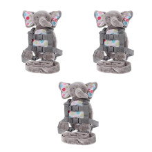 3Pièces À Peluche Éléphant Avec Harnais Anti-