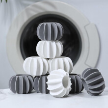 Liathróidí triomadóra silicone RUseeN le haghaidh níocháin 10 phíosa