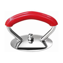 Ensemble de poignées de couvercle de casserole en acier inoxydable avec revêtement en silicone résistant à la chaleur et vis de fixation -