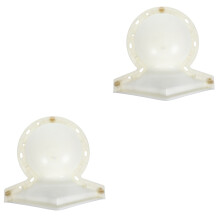 2Pièces Moules Décoratifs En Plastique Pour