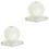 2Pièces Moules Décoratifs En Plastique Pour 1