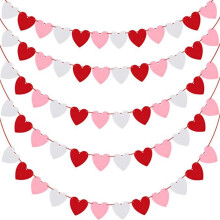 Bannière en forme de cœur pour la Saint-Valentin entre copines (10 pieds)