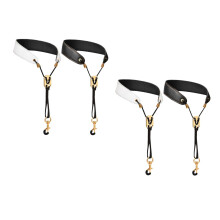 4Pièces Bandoulières Saxophone Pratiques En Matériaux Solides Colorés