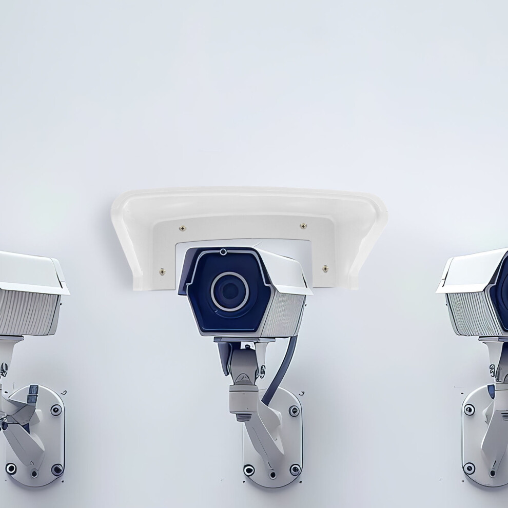 Outdoor Camera Cover Shield, Plastic Rain For Security Cameras, Weatherproof,, 1 Set 9499224049956
