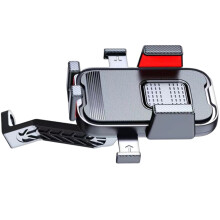 Support de téléphone pour moto, guidon/rétroviseur, support rotatif antichoc pour scooter/moto