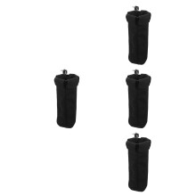 4Pièces Sac De Stockage Batterie Noir En Tissu Oxford