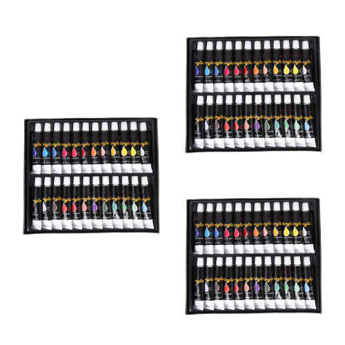 72Pièces Ensemble Pigments Acryliques Pour Dessin DIY