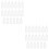 2Ensembles 30 Flacons Transparent Pour Stockage Cosmétiques 6