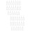 2Ensembles 30 Flacons Transparent Pour Stockage Cosmétiques 7