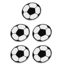 5Pièces Jetons Lancers Arbitre Football Métal Usage En Match