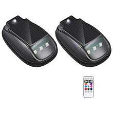 Soilse Cab Cumhachtaithe Gréine Gan Druileáil 2026RGB Strobe le haghaidh Trucail SUV RVs