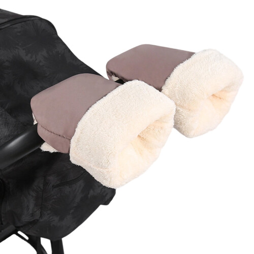 Luvas de proteção para carrinho de bebê, impermeáveis e à prova de vento.