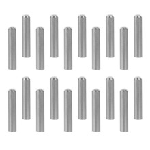20Pièces Embouts En Métal Argenté Pour Lacets - Accessoires Durables
