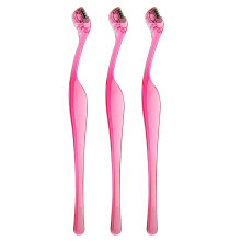 3 stuks mini wenkbrauwtrimmers, veilige scheermesjes voor vrouwen, voor het vormgeven van wenkbrauwen en make-up.
