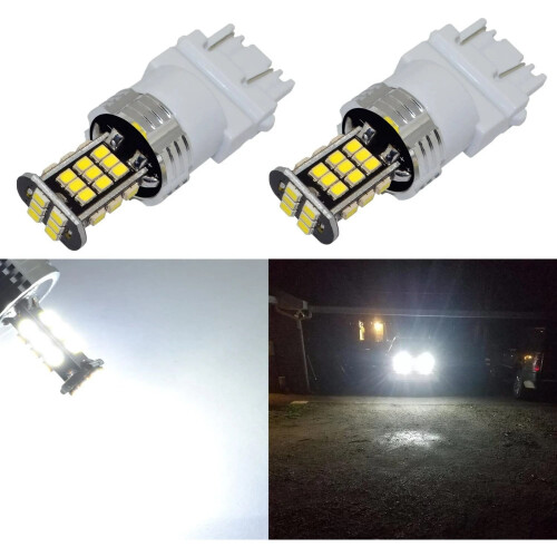 Φωτεινές κόκκινες λάμπες LED 3156/3157 1000LM για ουρά φρένου στροφής