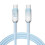 Καλώδιο φόρτισης Ice Crystal USB C Καλώδιο τροφοδοτικού γρήγορης φόρτισης 60W Υποστήριξη 1