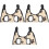 3Pièces Support Pour Toilettage Animaux Multi Résistant Stable 1