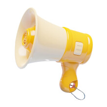 Juguete grabador de voz portátil para niños con llavero ajustable, material seguro y no tóxico, divertidos efectos de sonido para juegos creativos.