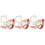 3Pièces Quartz Enfants Bracelet Accessoires Colorés 1