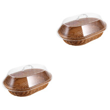 2Pièces Corbeille De Table En Pour Pain