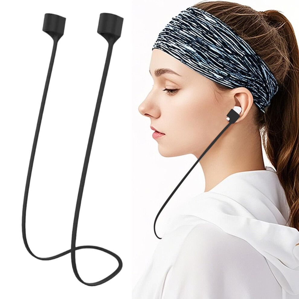 Wireless Earphones Anti-Lost Cord Soft Silicone Neck Strap 908436651172